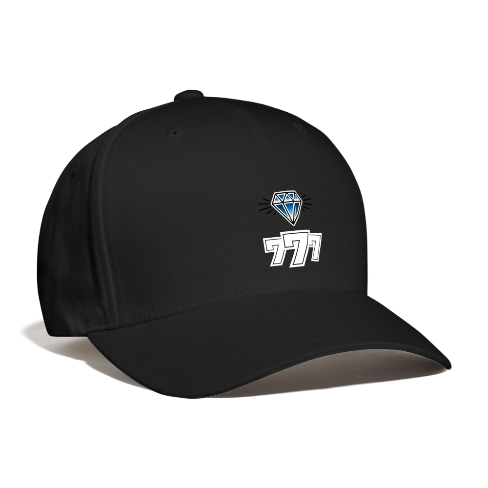 About Benjamins Fitted Hat (Black) - black