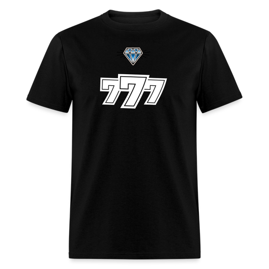 About benjamins Lucky White 7's Shirt - black