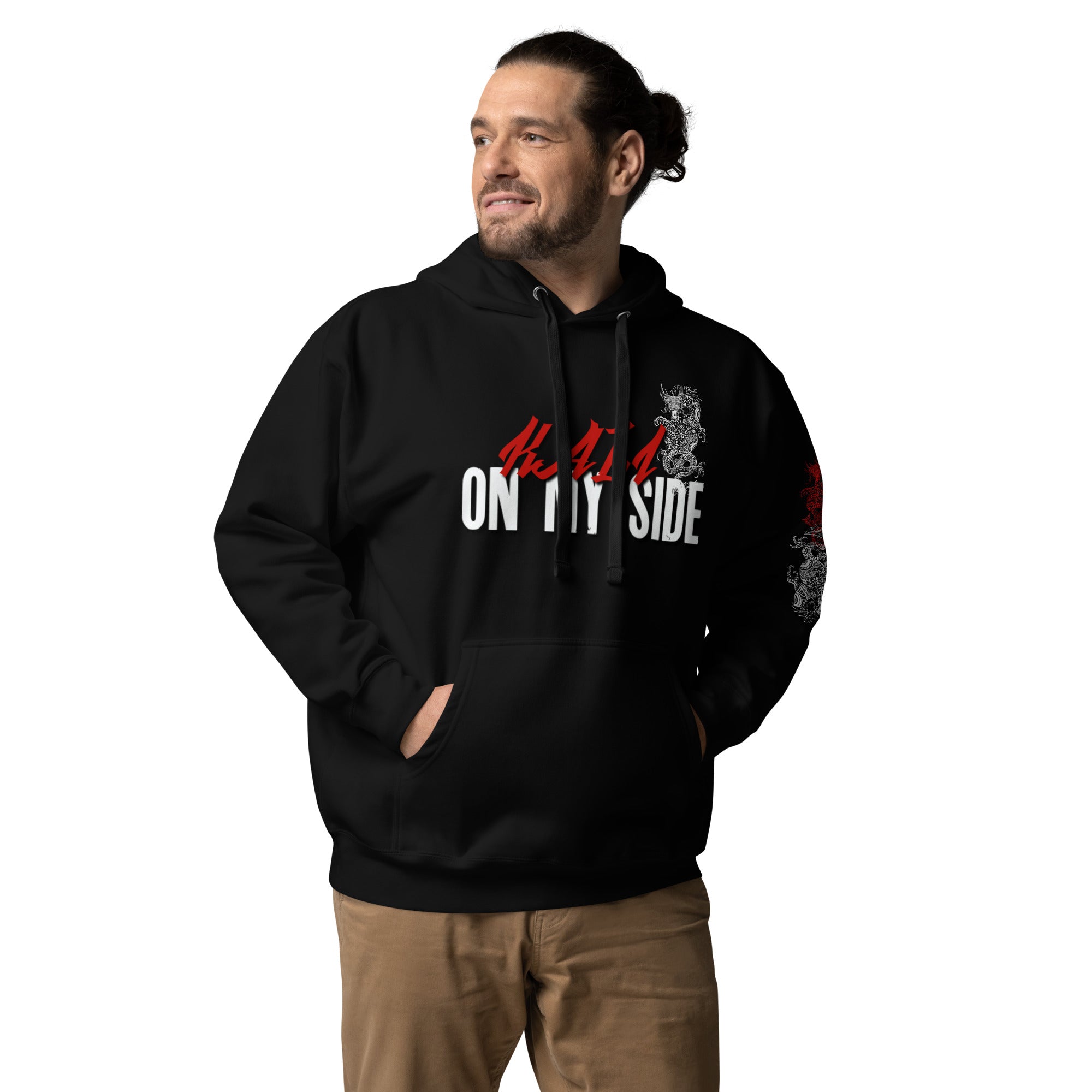 Kali Linux Hacker Hoodie Dark