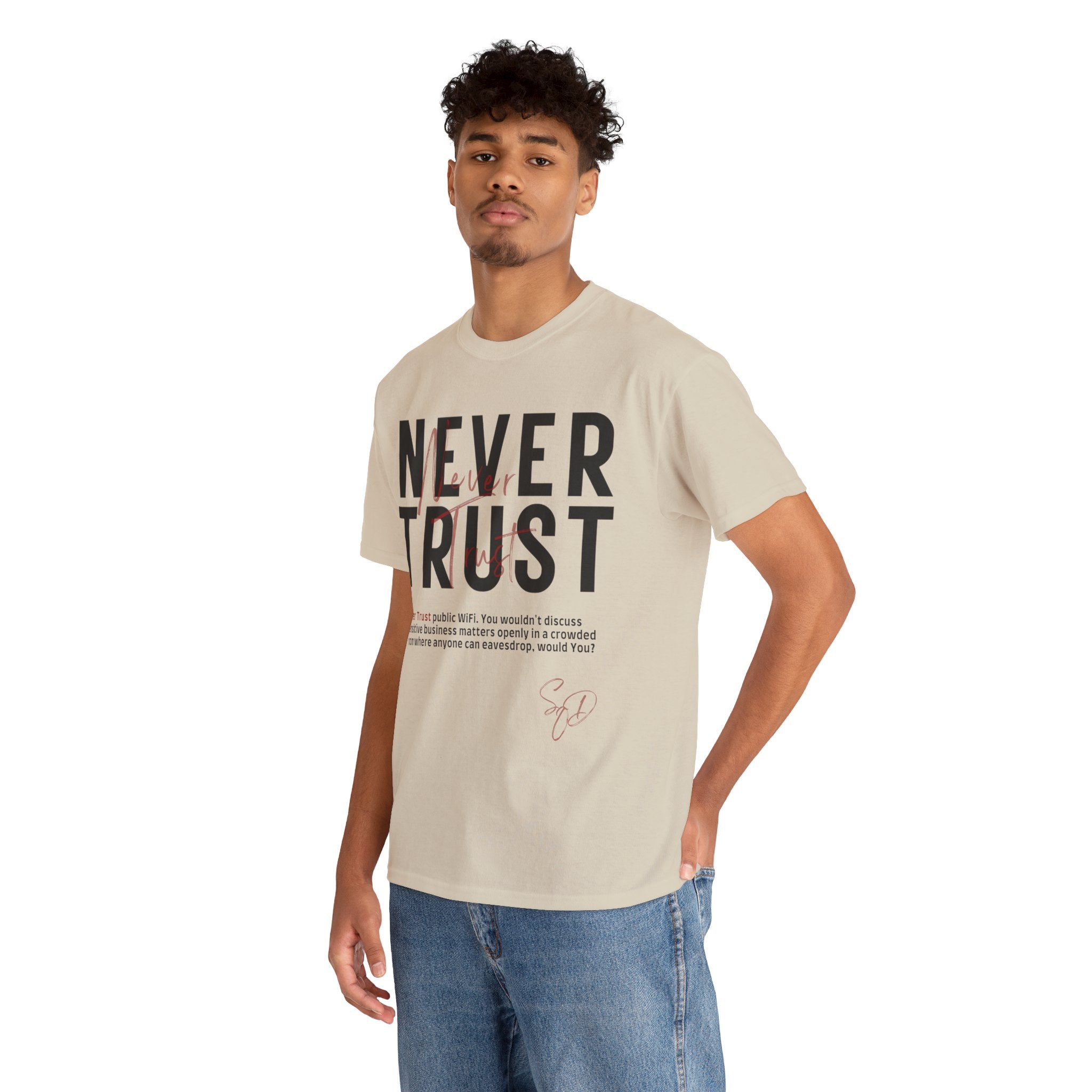 Never Trust - Public wifi TShirt