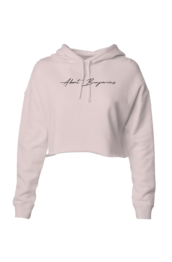 About Benjamens Hoodie Cropped (Blush)