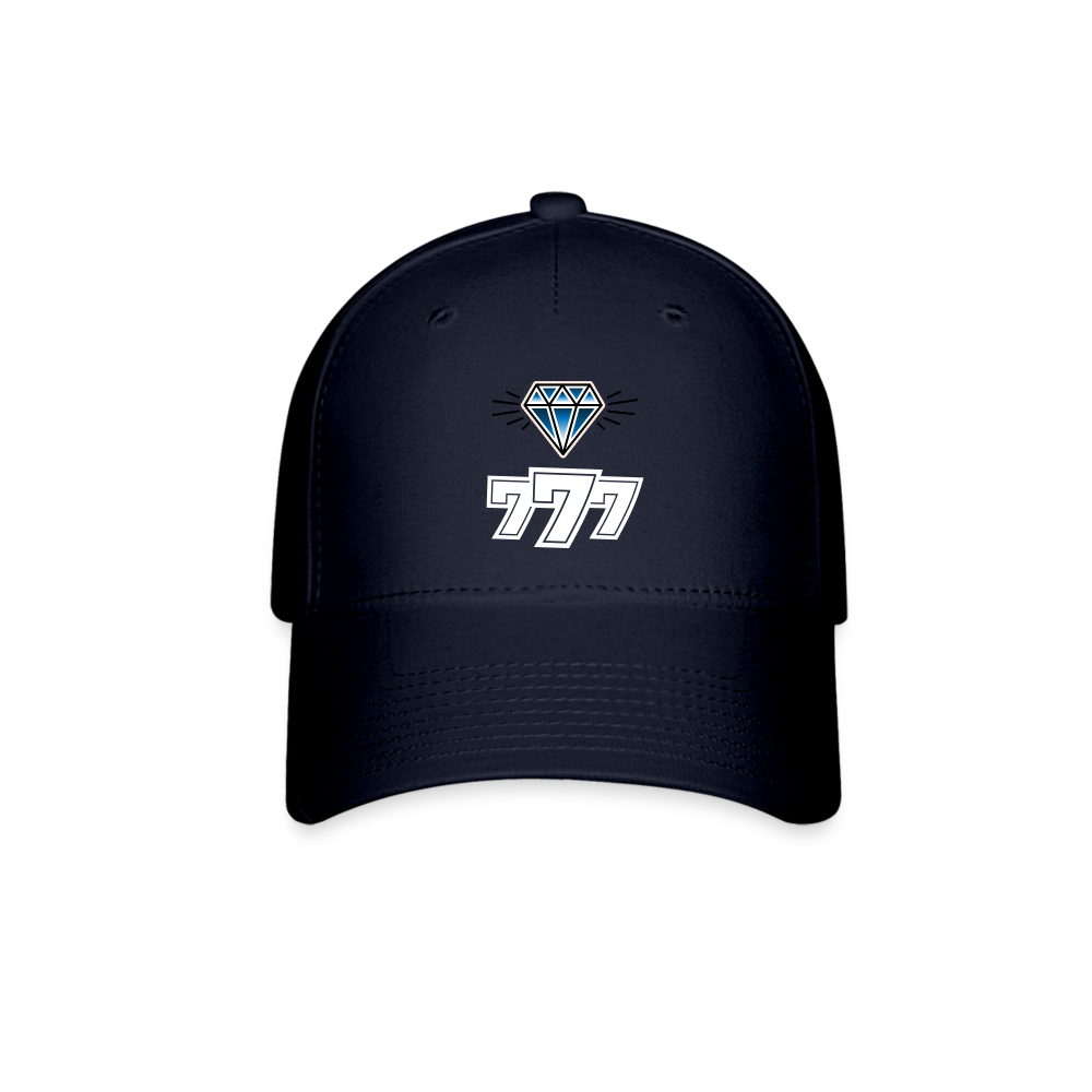 About Benjamins Fitted Hat (Navy) - navy