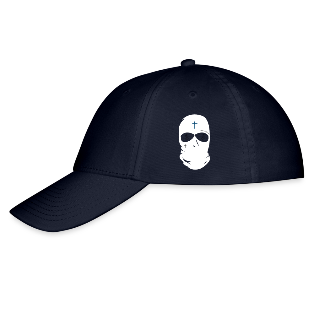 About Benjamins Fitted Hat (Navy) - navy