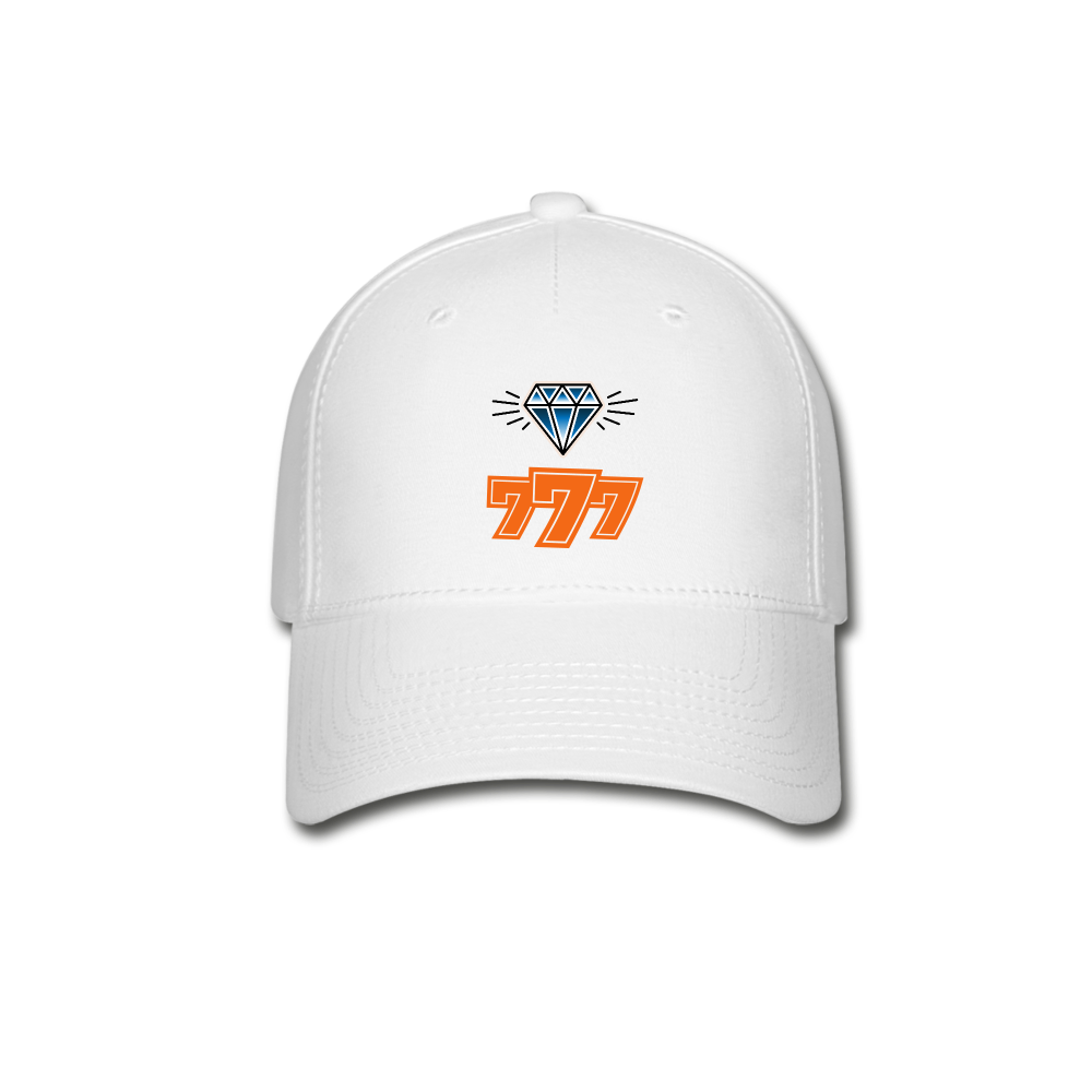 About Benjamins fitted (White/Orange) - white