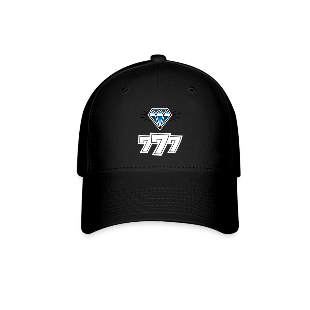 About Benjamins Fitted Hat (Black) - black