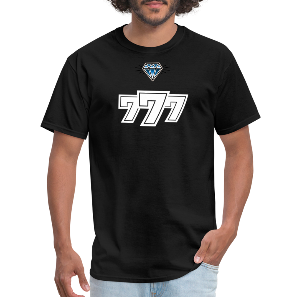 About benjamins Lucky White 7's Shirt - black