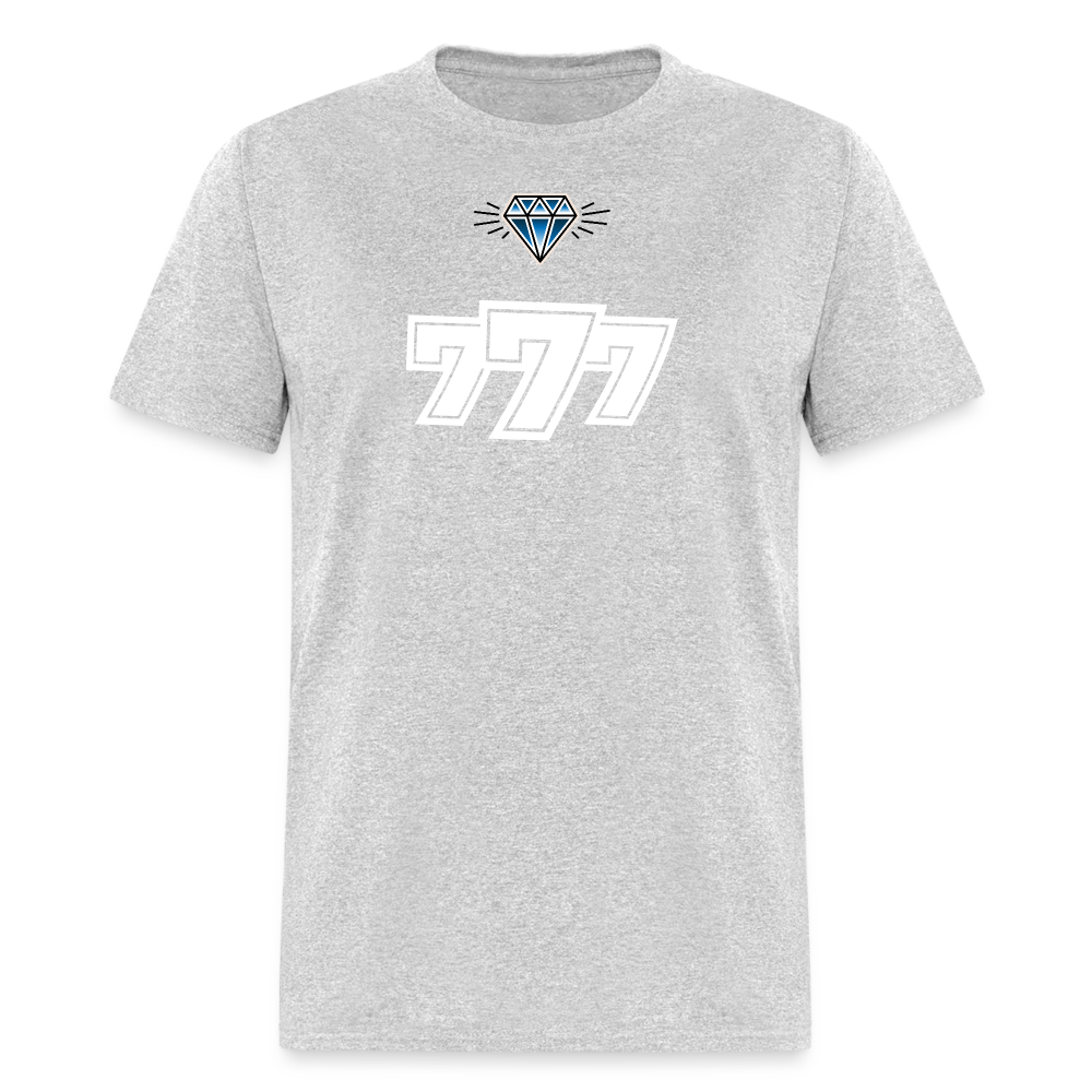 About benjamins Lucky White 7's Shirt - heather gray