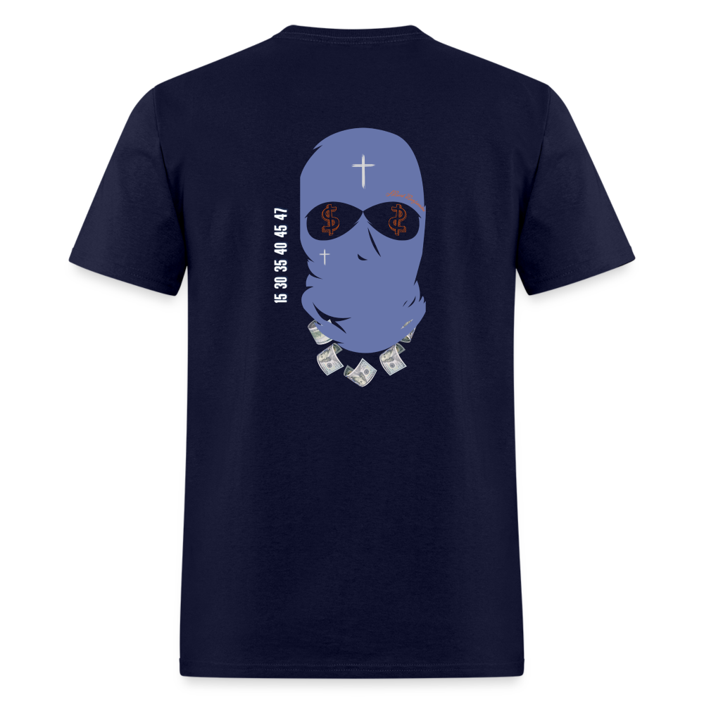 About benjamins Lucky White 7's Shirt - navy