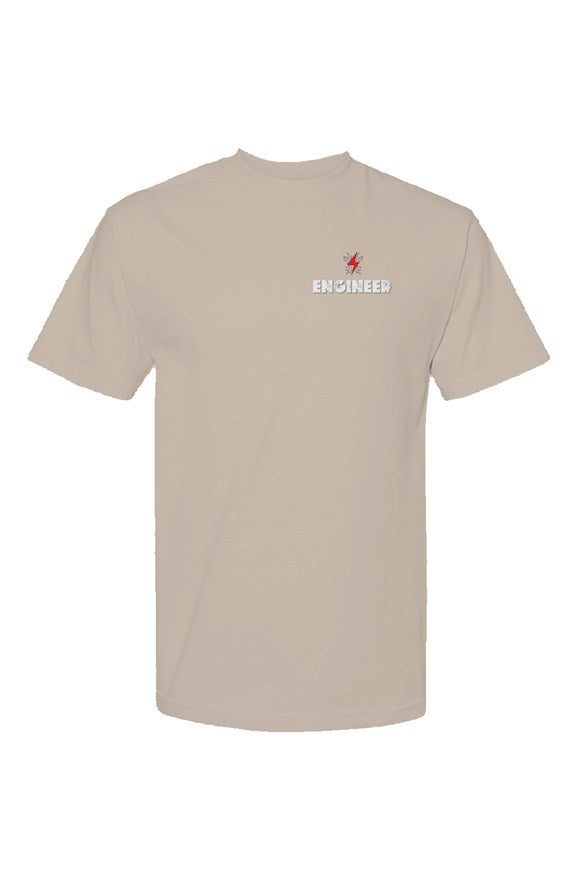 Tan Electrical Engineering T Shirt (Red Energy)