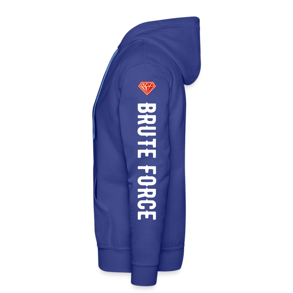 Brute Force Men’s Premium Hoodie - royal blue