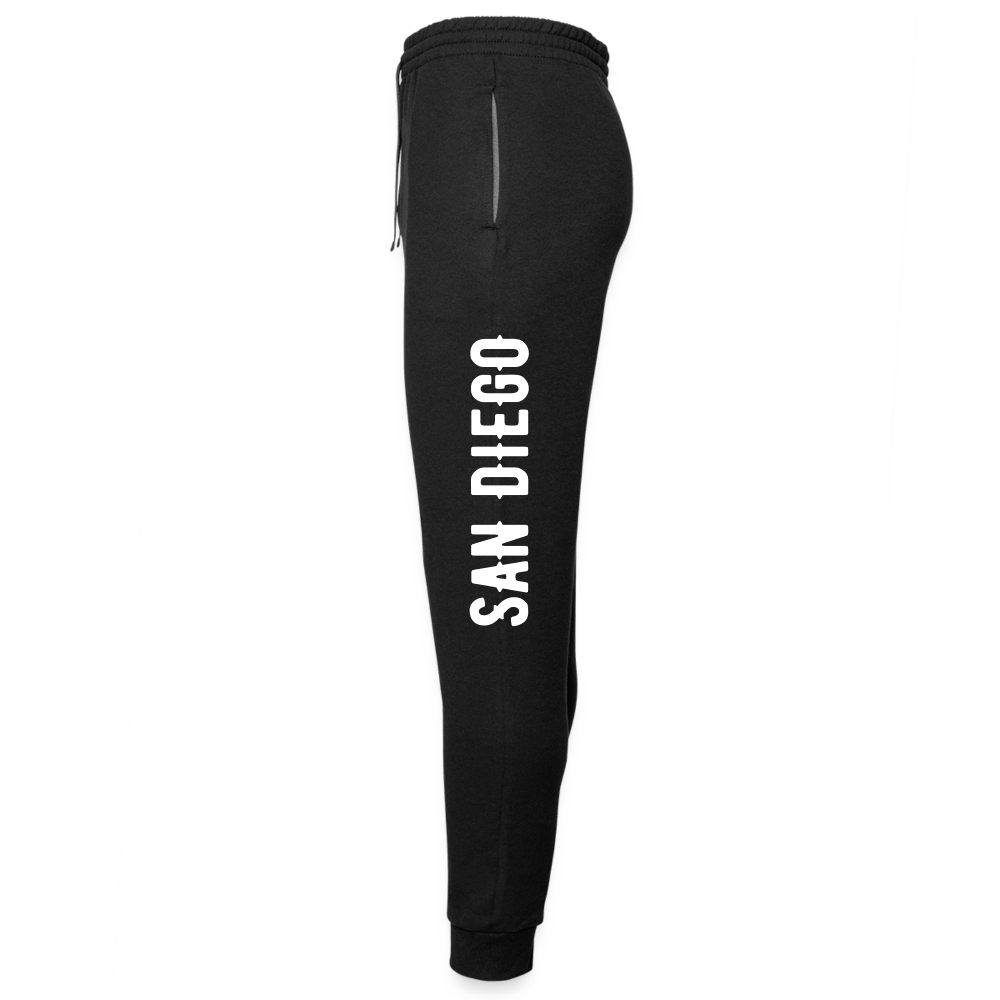 San Diego Unisex Joggers Black - black/asphalt
