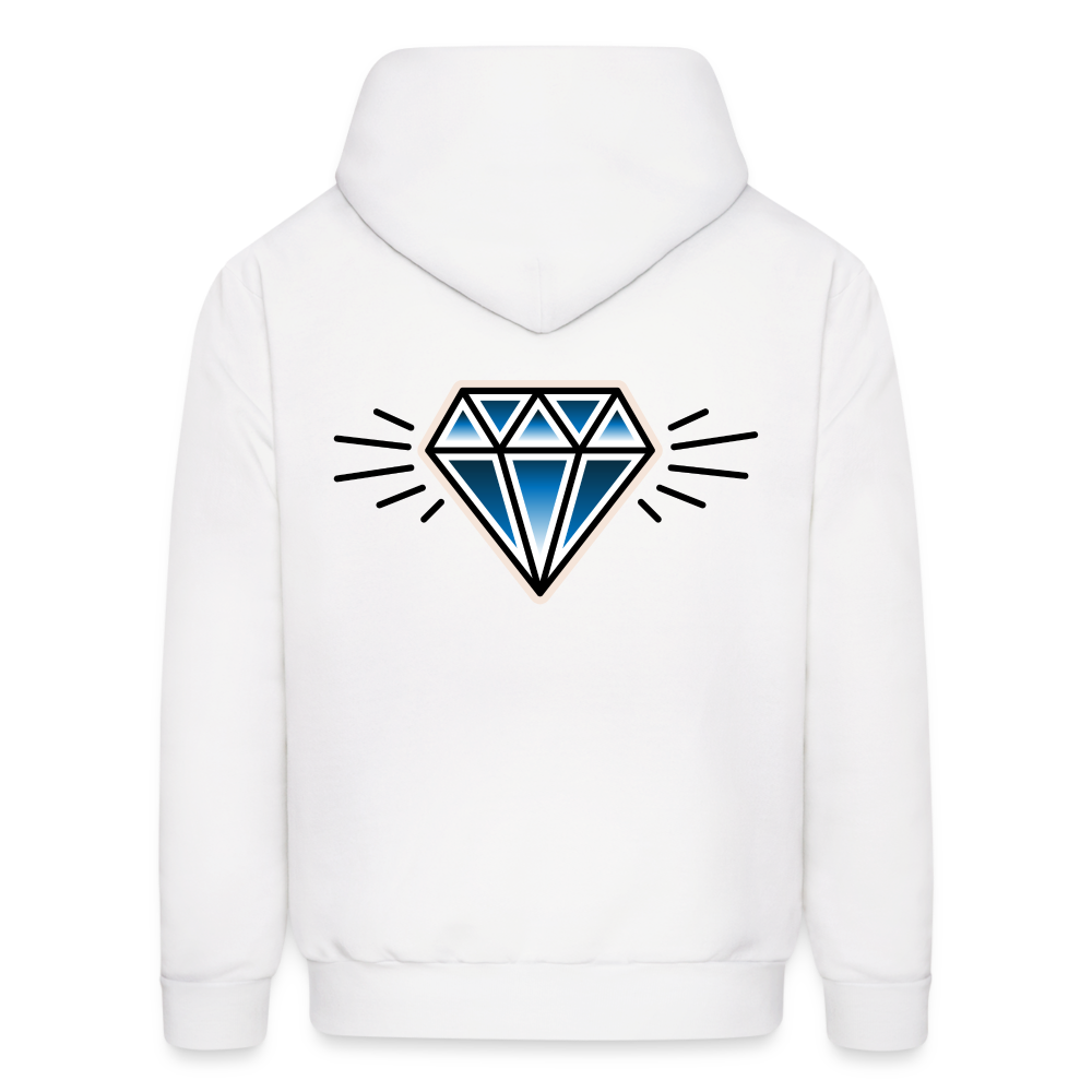 All About the Benjamins Men's Hoodie - white