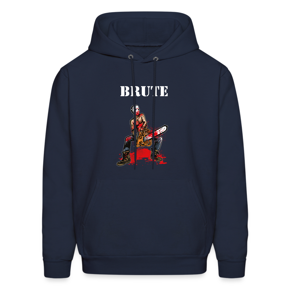 Cotton Brute Force Men's Hoodie - navy