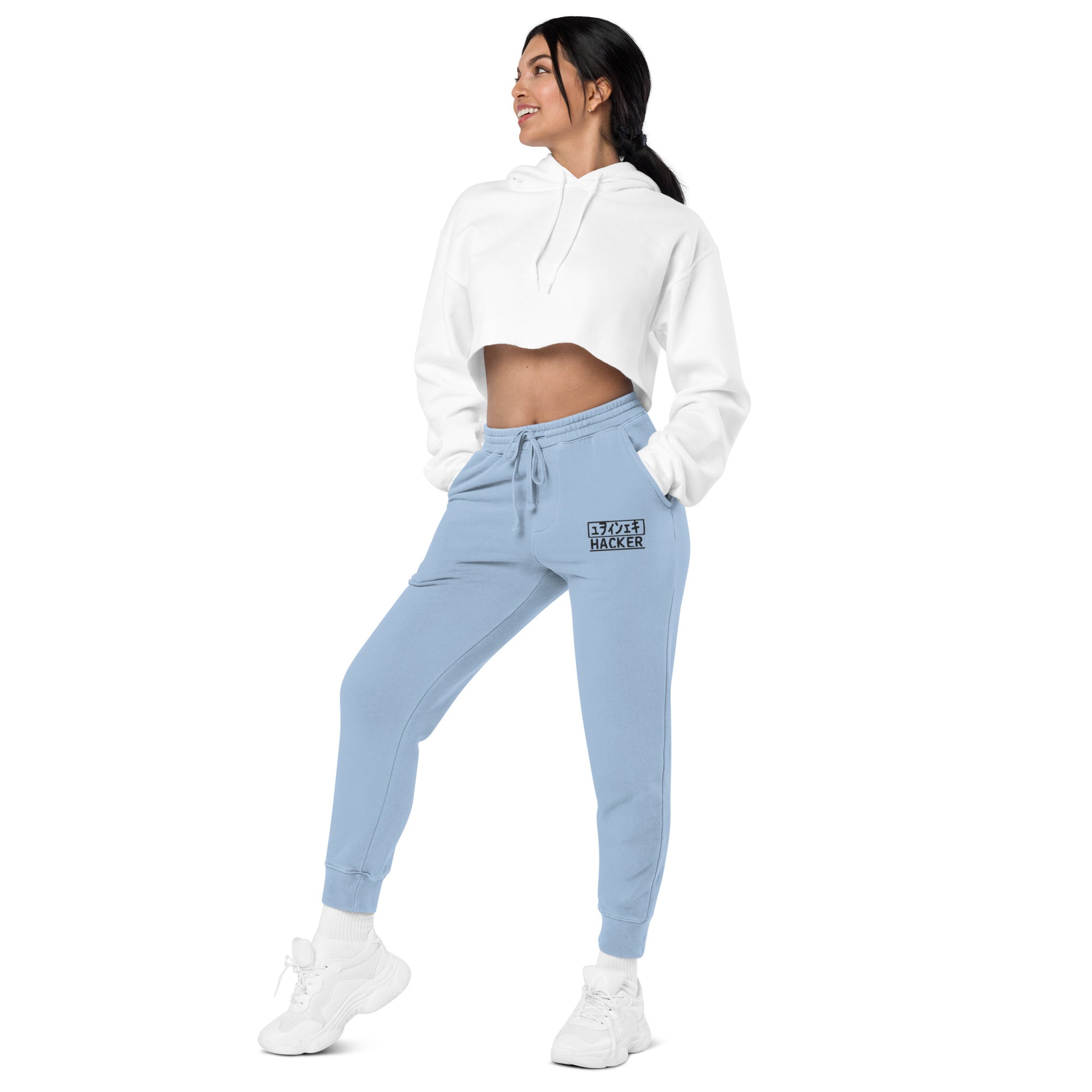 Lightblue Hacker Unisex  sweatpants