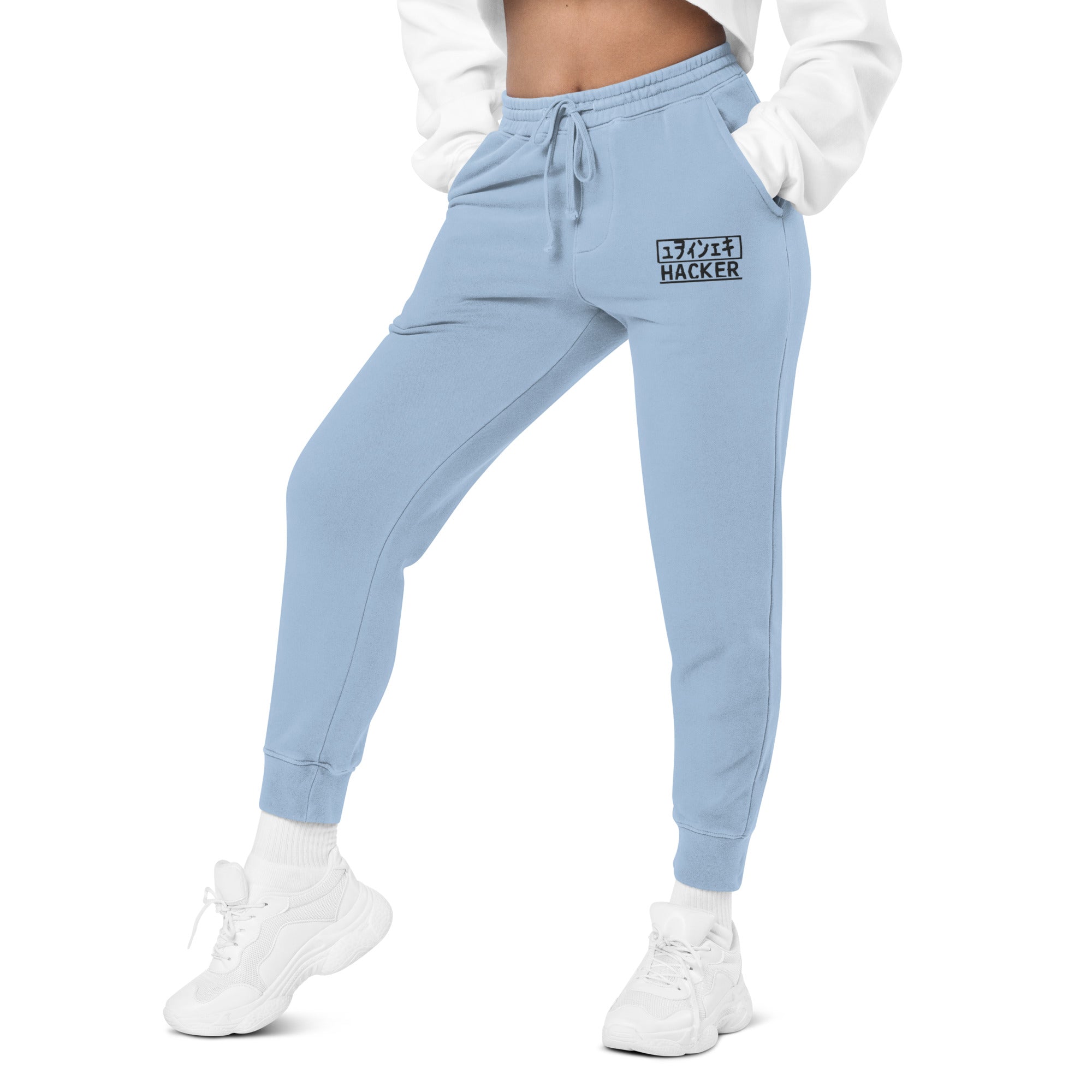 Lightblue Hacker Unisex  sweatpants