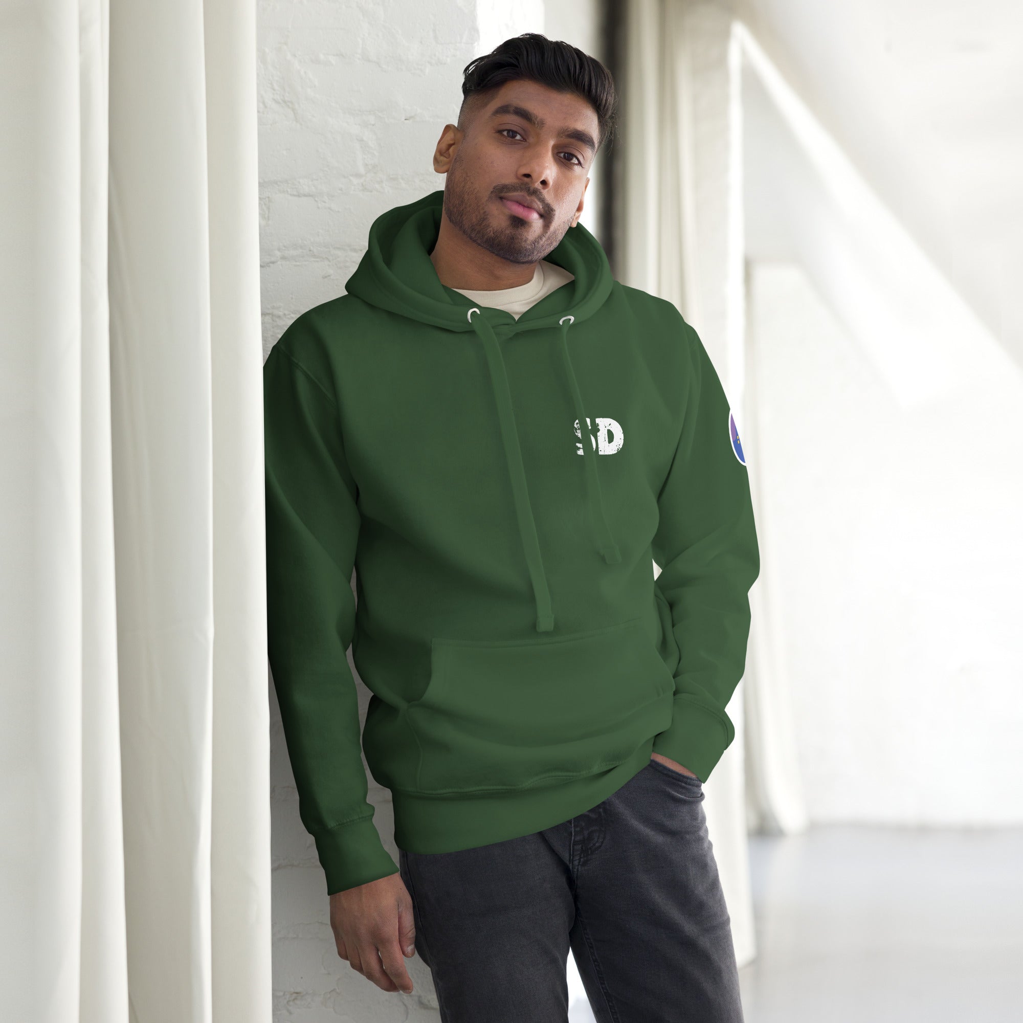 SD x LA Cotton Face  Hoodie Unisex