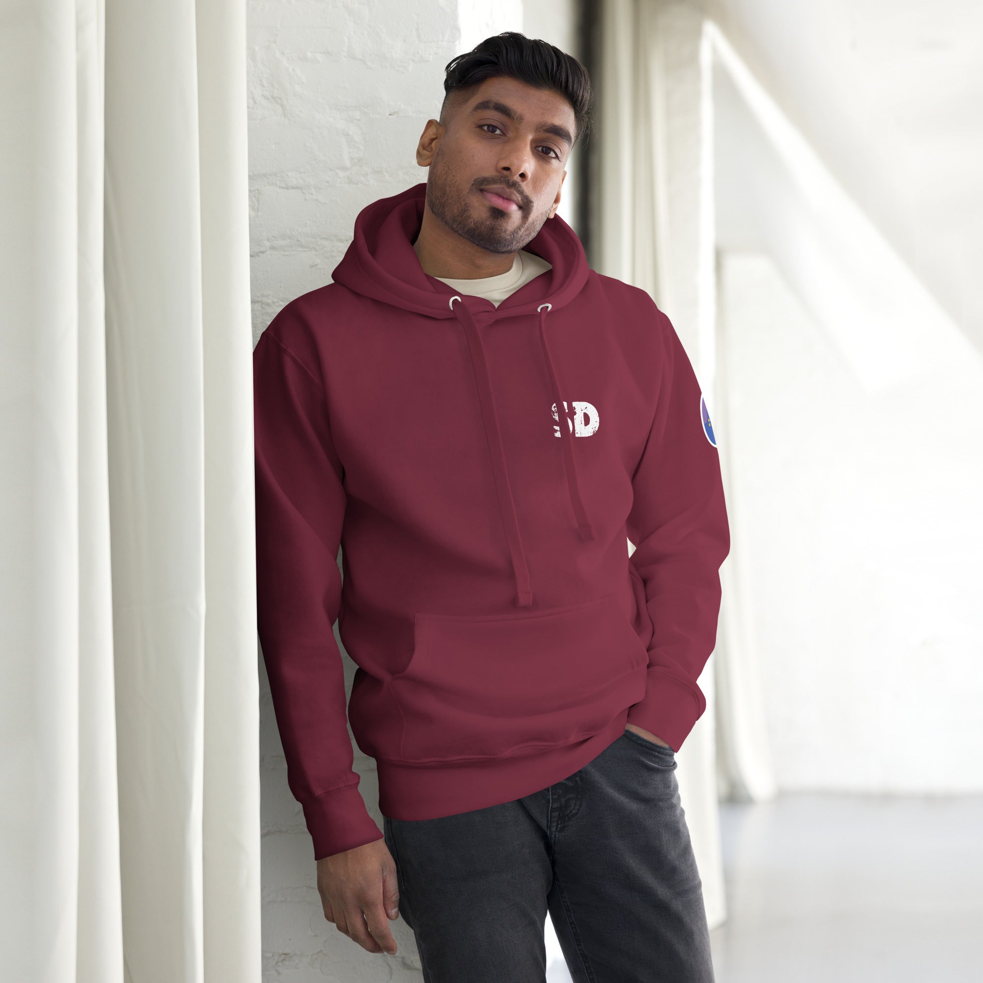 SD x LA Cotton Face  Hoodie Unisex