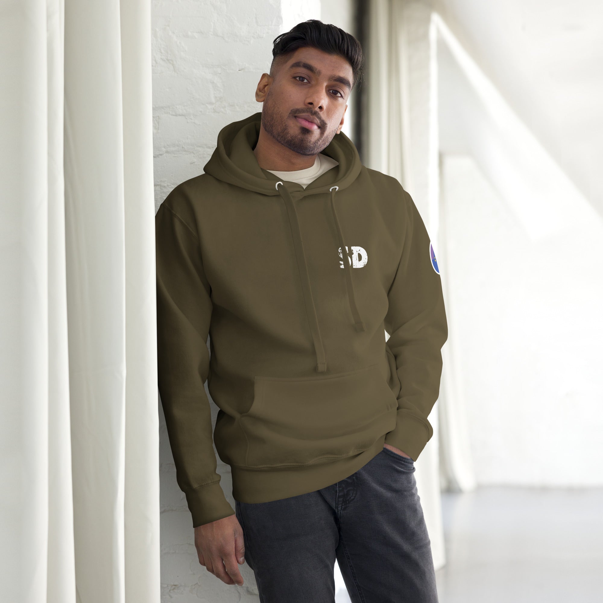 SD x LA Cotton Face  Hoodie Unisex