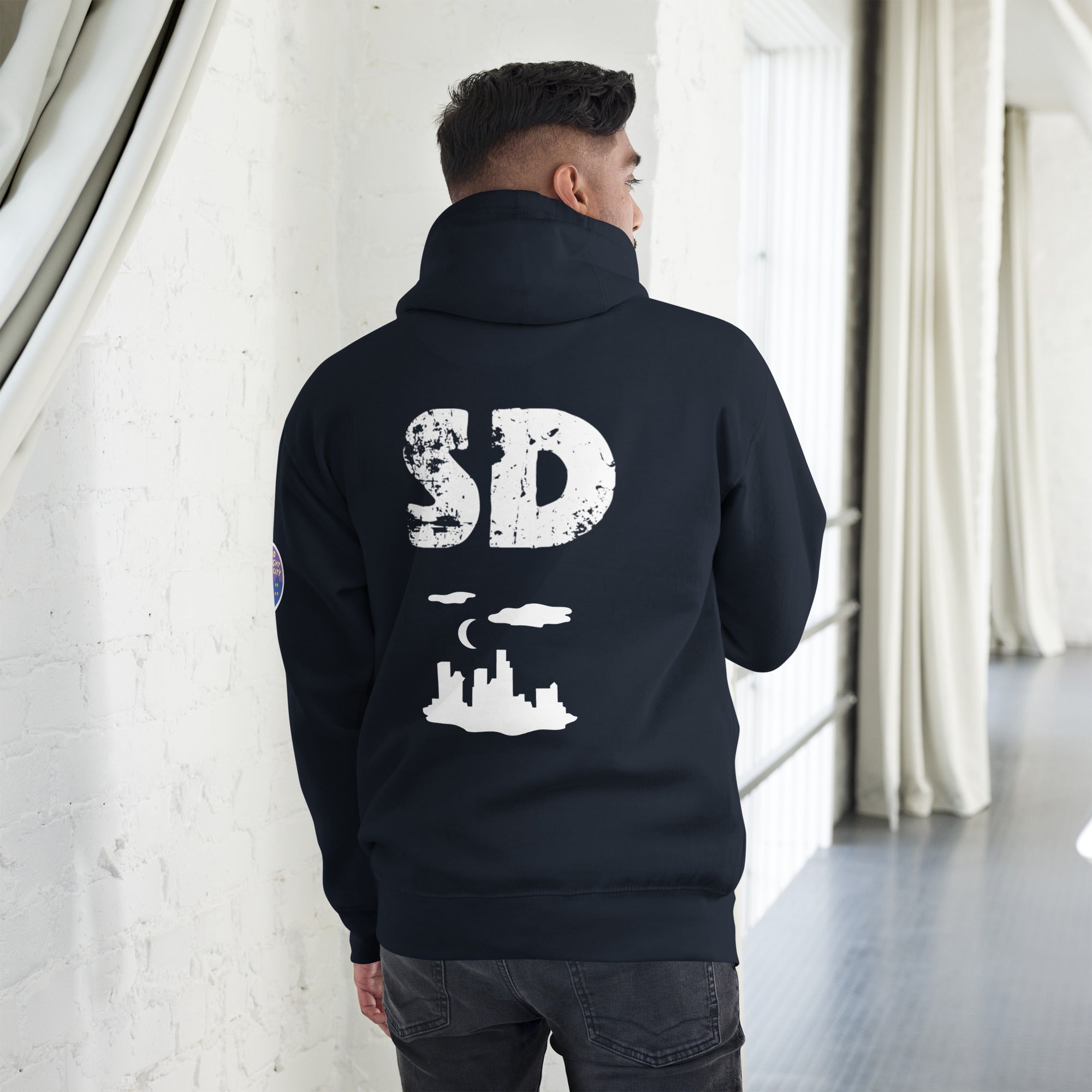 SD x LA Cotton Face  Hoodie Unisex