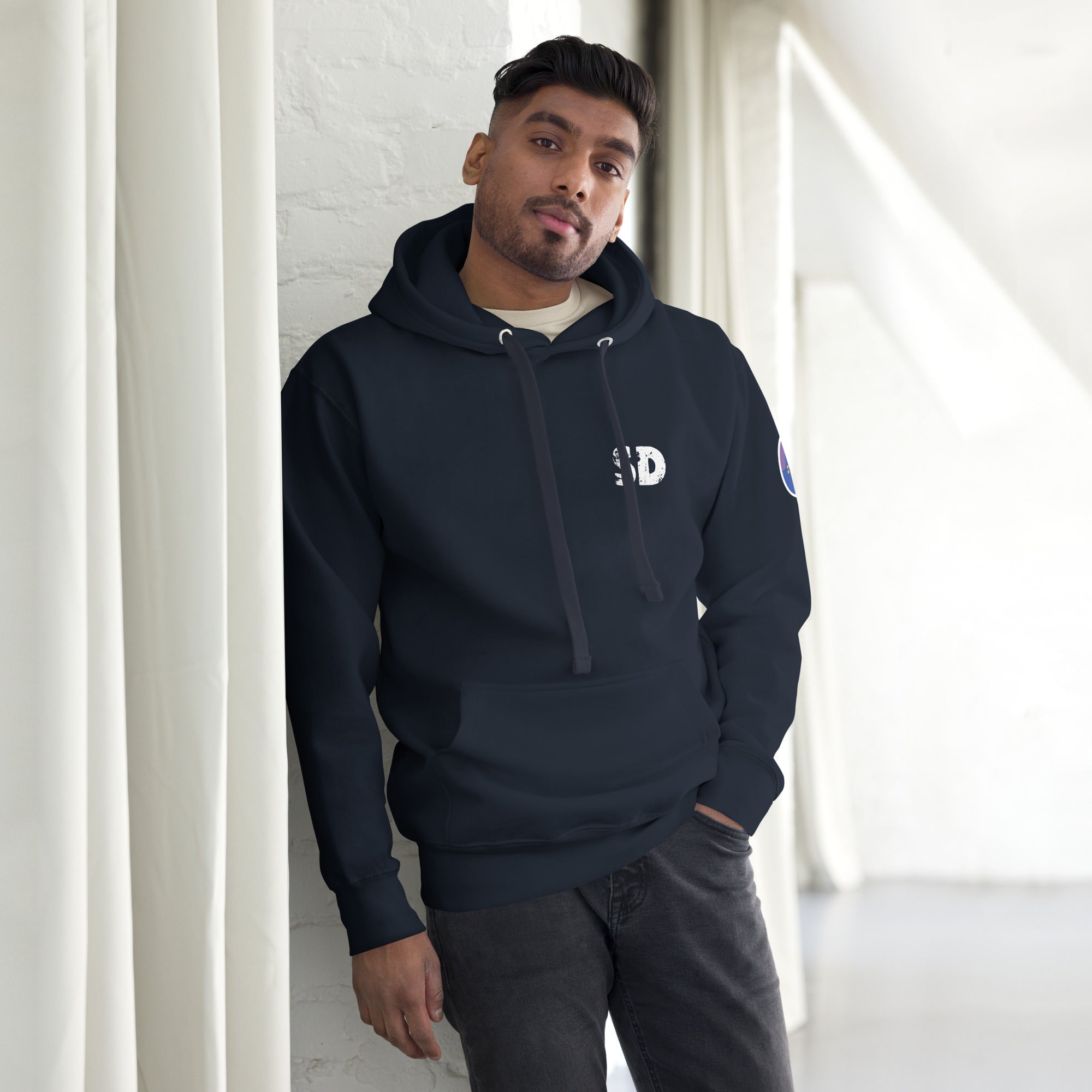 SD x LA Cotton Face  Hoodie Unisex