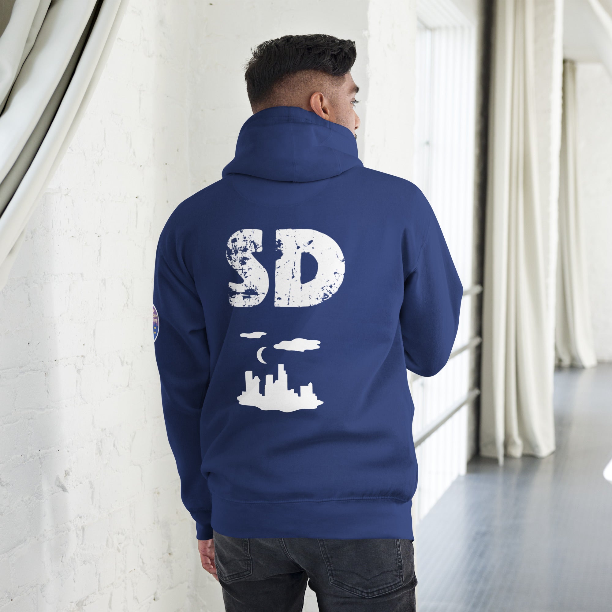 SD x LA Cotton Face  Hoodie Unisex