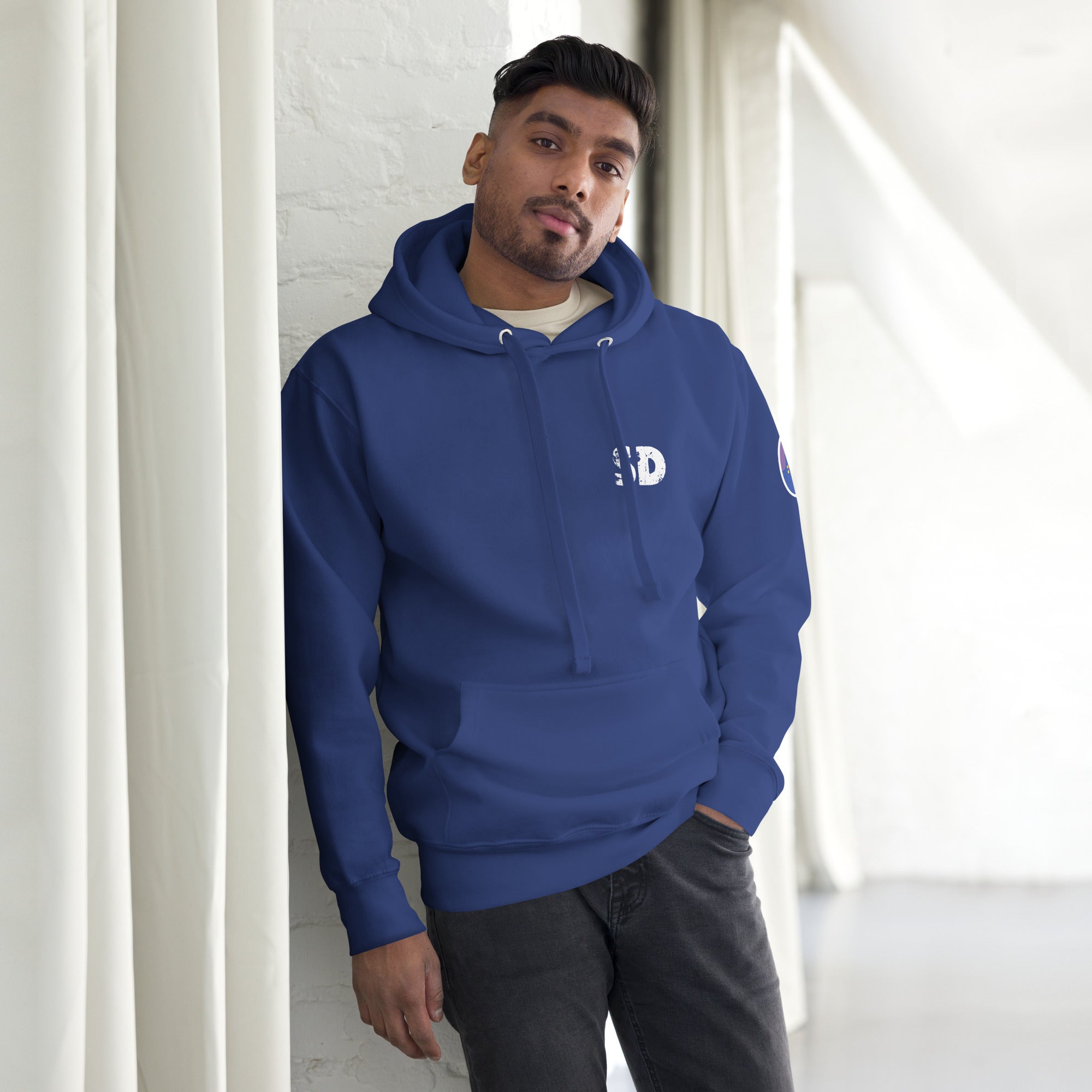 SD x LA Cotton Face  Hoodie Unisex